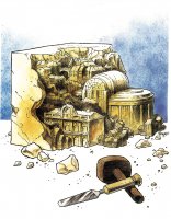 Frank Pé in "La ville la vie est belle, septembre 2000